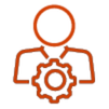 Person Gear icon